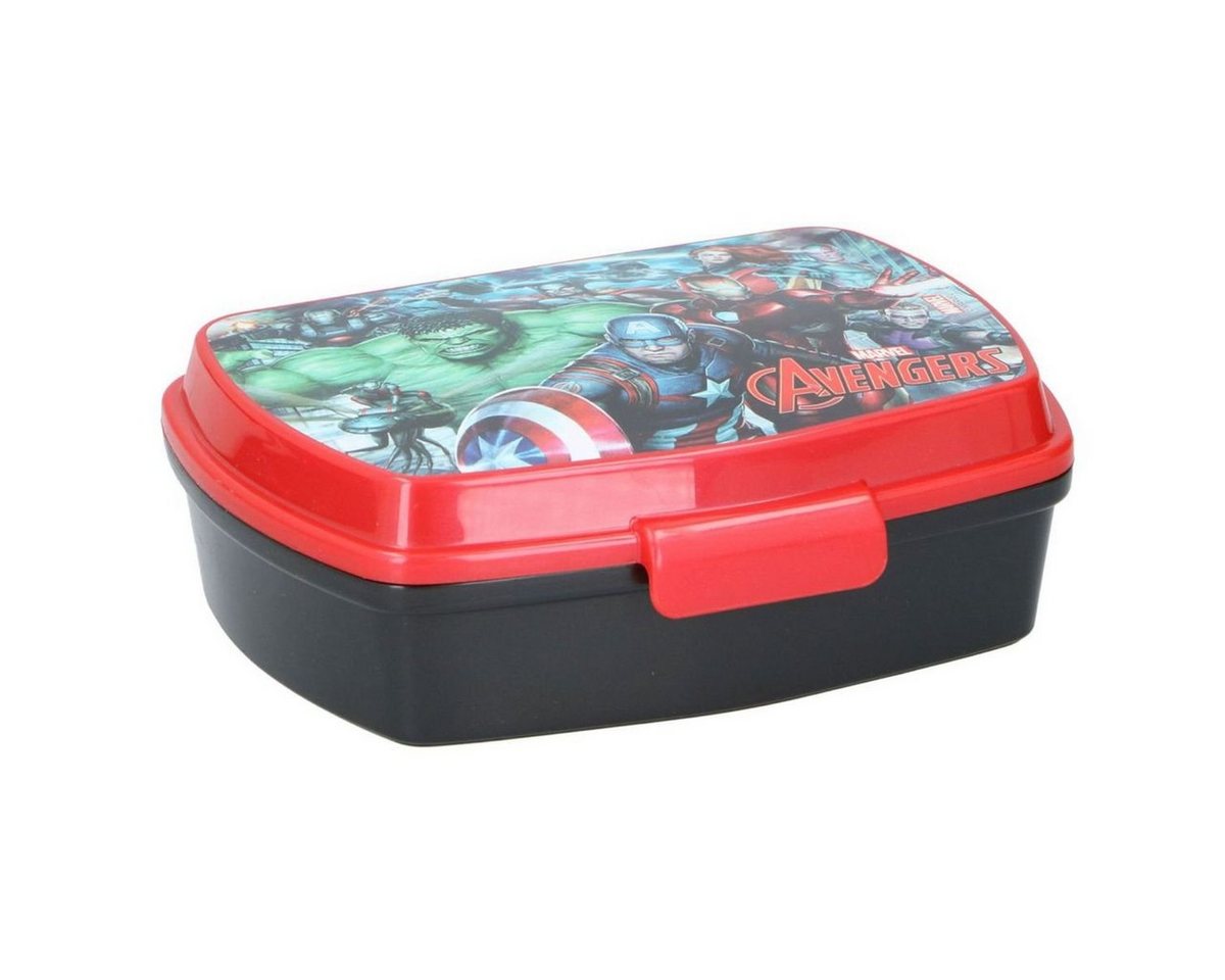 Marabellas Shop Lunchbox Brotdose 17x13x5,5cm Avengers, Paw Patrol, Mickey, Minnie oder LOL, Kunststoff von Marabellas Shop