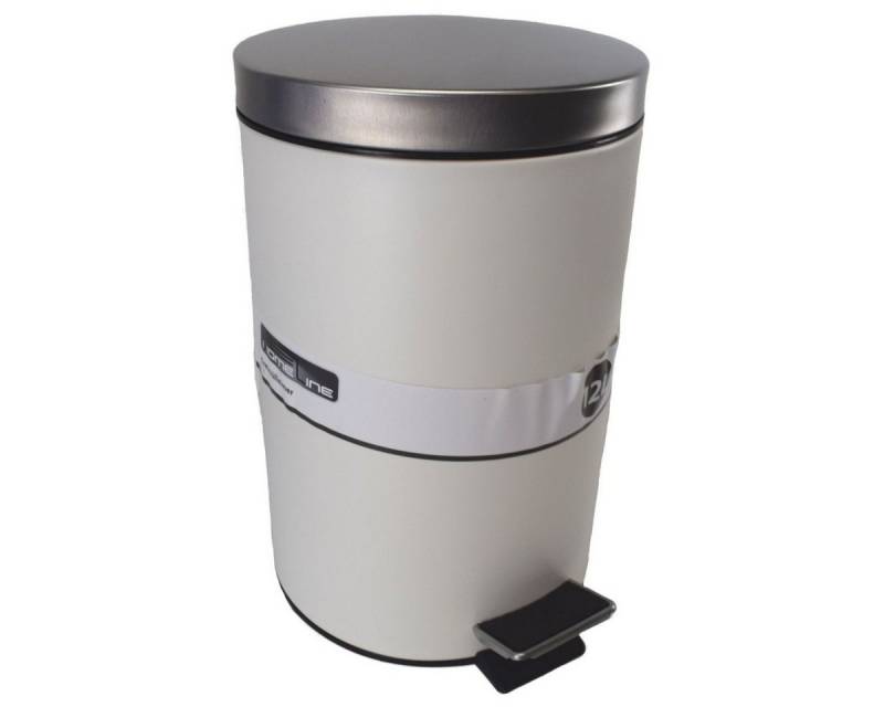 Marabellas Shop Mülleimer Abfallbehälter 32 x 25 x 39 cm Tretmülleimer mit Einsatz und Halterung, gummierter Tritt Marabellas Shop Mülleimer Abfallbehälter 32 x 25 x 39 cm Tretmülleimer mit Einsatz und Halterung, gummierter Tritt von Marabellas Shop