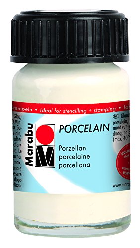 Marabu 070 15 ml Porzellan Malen, weiß von Marabu