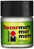 Marabu Acrylfarbe "Decormatt", saftgr¸n, 50 ml, im Glas VE = 1 von Marabu