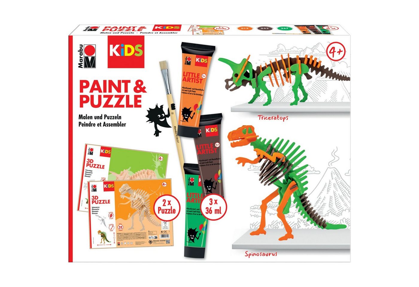 Marabu Bastelfarbe Marabu KiDS Little Artist Set Dinos von Marabu