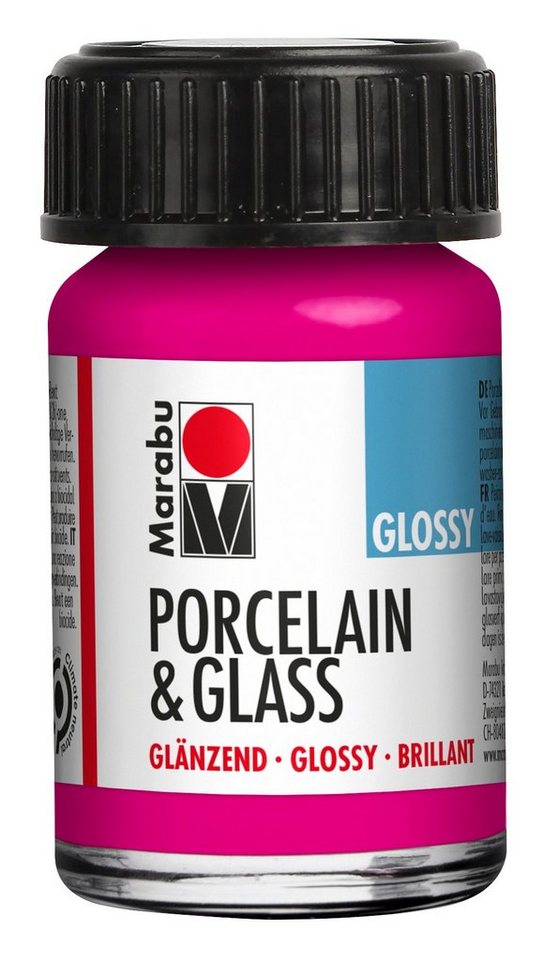 Marabu Bastelfarbe Porcelain & Glass Glossy, 15 ml Marabu Bastelfarbe Porcelain & Glass Glossy, 15 ml von Marabu