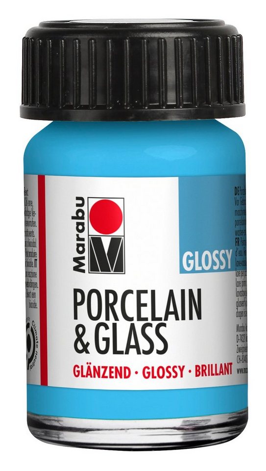 Marabu Bastelfarbe Porcelain & Glass Glossy, 15 ml Marabu Bastelfarbe Porcelain & Glass Glossy, 15 ml von Marabu