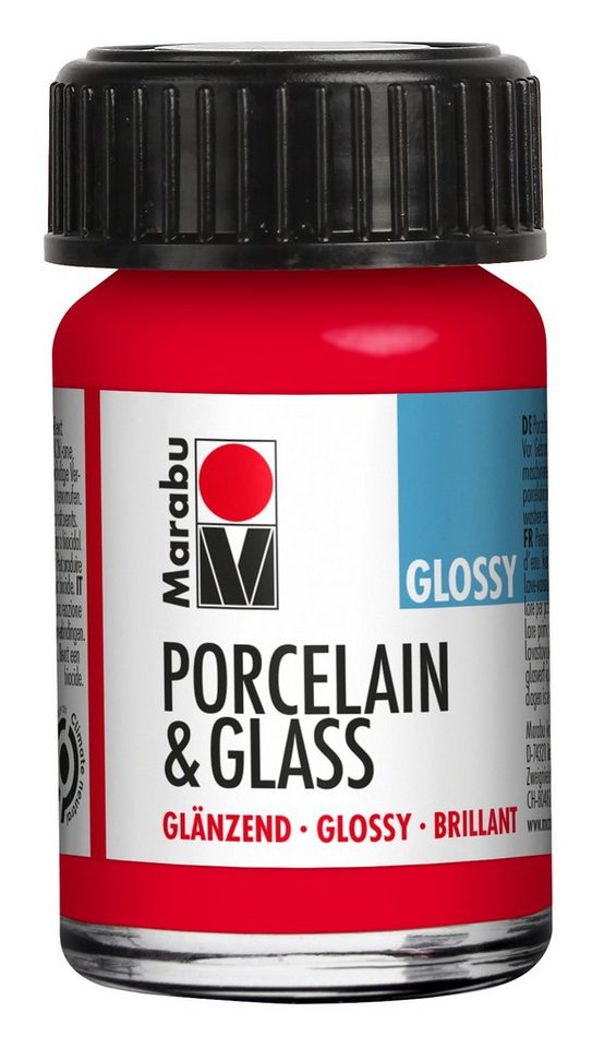 Marabu Bastelfarbe Porcelain & Glass Glossy, 15 ml Marabu Bastelfarbe Porcelain & Glass Glossy, 15 ml von Marabu