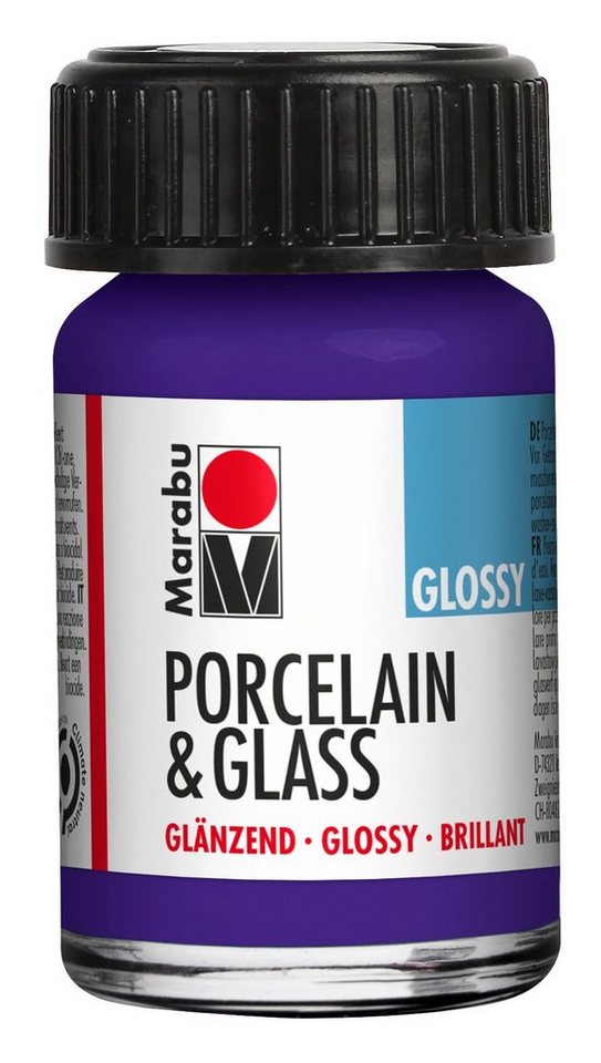 Marabu Bastelfarbe Porcelain & Glass Glossy, 15 ml Marabu Bastelfarbe Porcelain & Glass Glossy, 15 ml von Marabu
