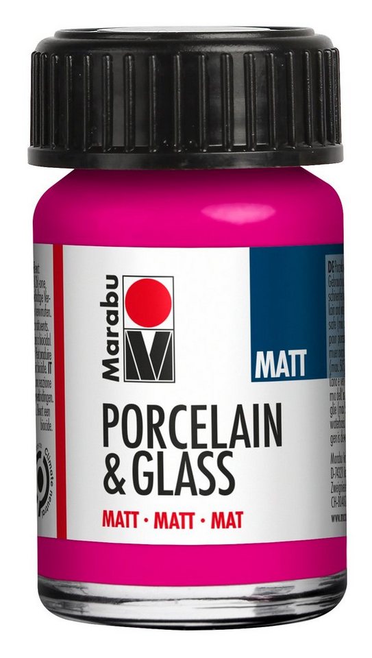 Marabu Bastelfarbe Porcelain & Glass Matt, 15 ml Marabu Bastelfarbe Porcelain & Glass Matt, 15 ml von Marabu