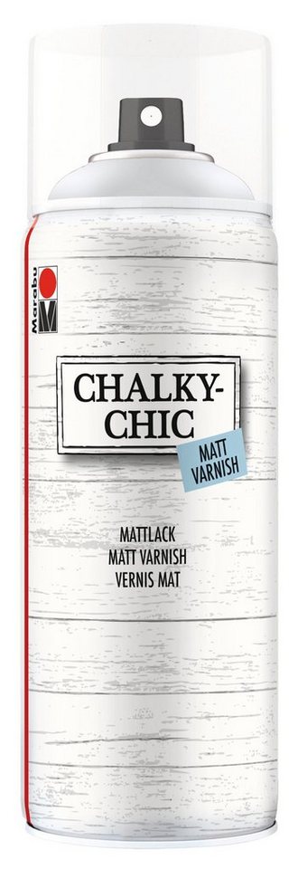 Marabu Bastelkleber Kreidesprühfarbe CHALKY-CHIC Mattlack, 400 ml Marabu Bastelkleber Kreidesprühfarbe CHALKY-CHIC Mattlack, 400 ml von Marabu