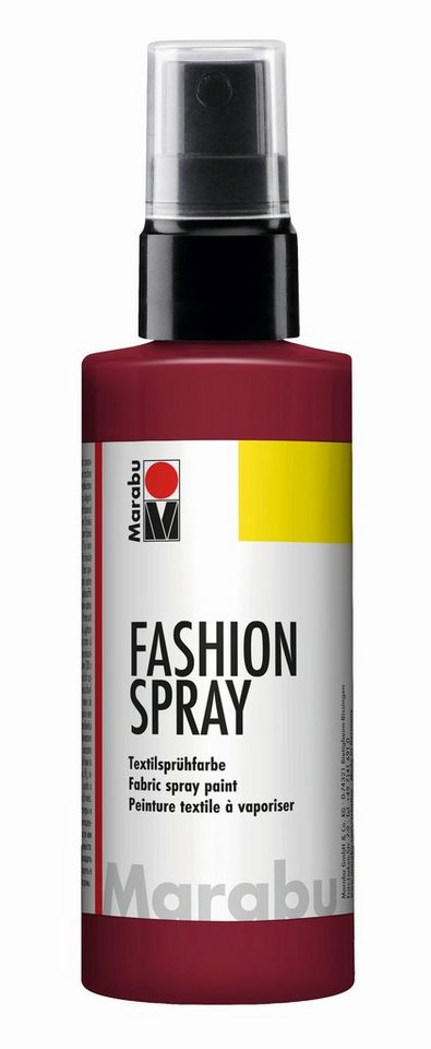 Marabu Universalschere Marabu Textilsprühfarbe Fashion-Spray", bordeaux, 100 ml" von Marabu