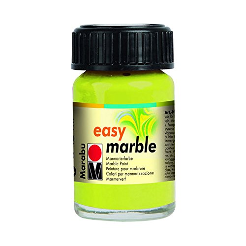 Marabu Easy Marmorglas, 15 ml, mit Tropfverschluss – Reseda, Marmorfarbe, (Pack of 1), 15 von Marabu