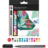 Marabu GRAPHIX HYPNOTIZE Fineliner farbsortiert 0,5 mm, 24 St. Marabu GRAPHIX HYPNOTIZE Fineliner farbsortiert 0,5 mm, 24 St. von Marabu