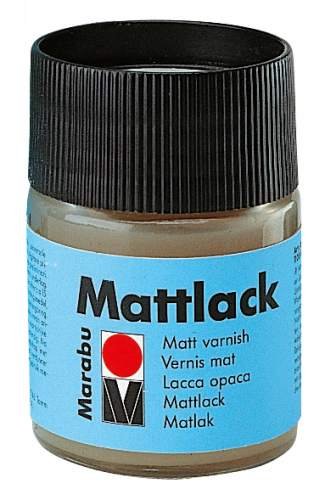 Marabu Mattlack, matt, 50 ml, im Glas VE = 1 von Marabu