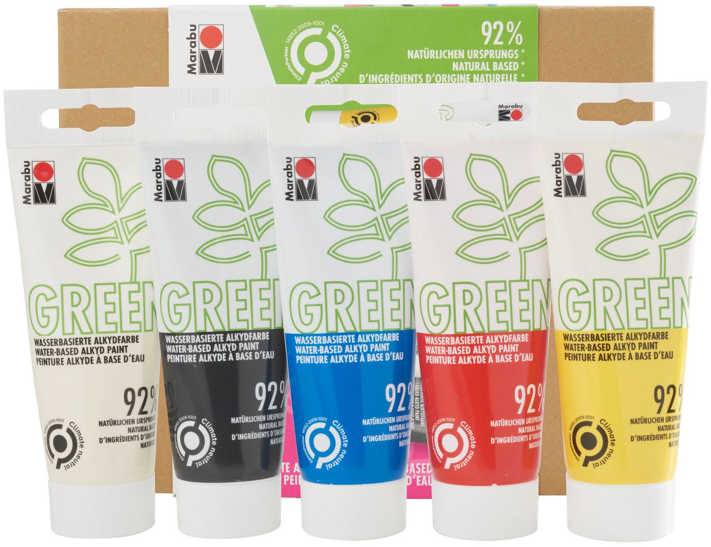 Marabu Ölfarbe BASIC, 5 x 100 ml von Marabu