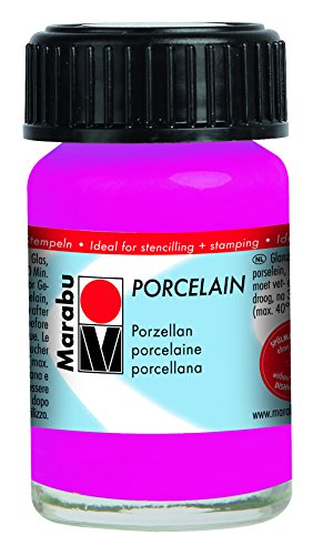 Marabu Porzellanfarbe, 15 ml, 131 Himbeere von Marabu