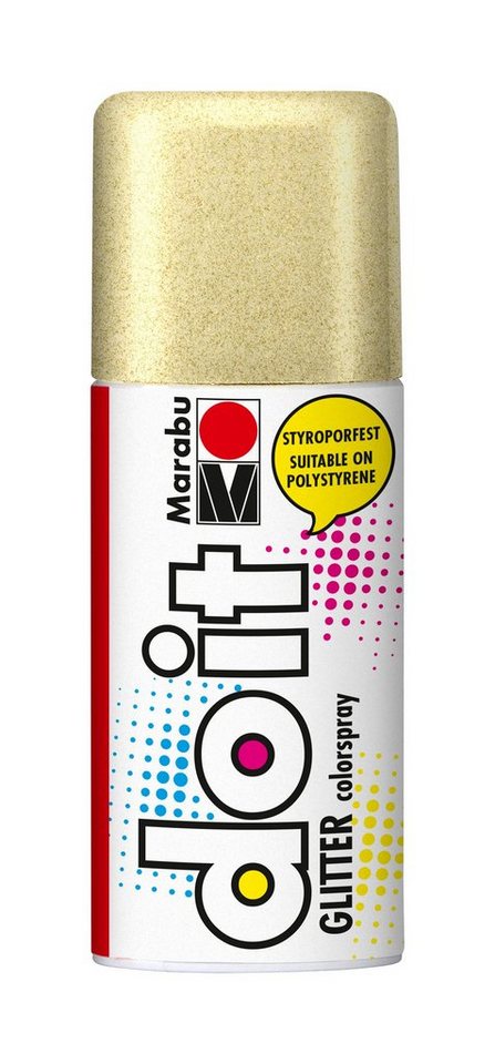 Marabu Sprühfarbe do it GLITTER, 150 ml Marabu Sprühfarbe do it GLITTER, 150 ml von Marabu