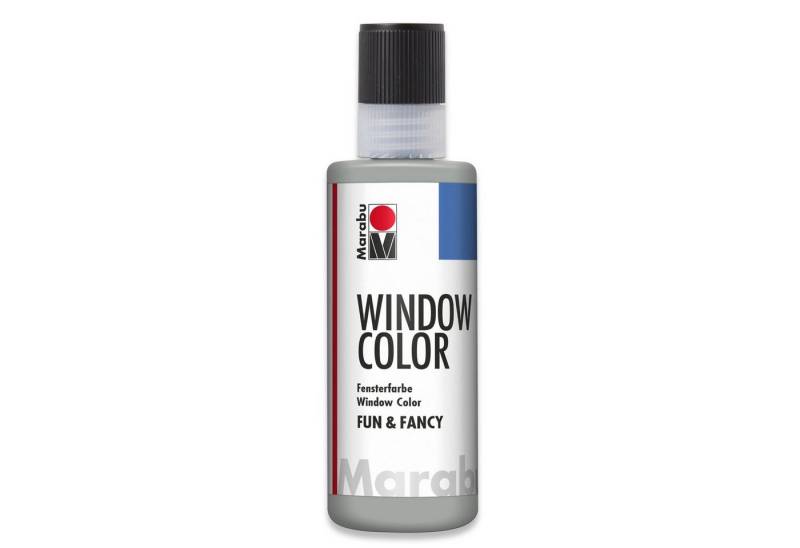 Marabu Sticker Marabu Window Color "fun & fancy", 80 ml, Konturen-silber von Marabu