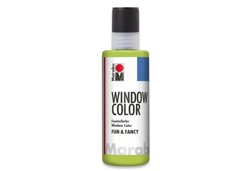 Marabu Sticker Marabu Window Color "fun & fancy", 80 ml, reseda (gelbgrün) von Marabu