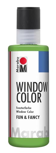 Transparent-Farbe Window- Color 80Ml 062 Hellgrün Abziehbar Fun&Fancy von Marabu