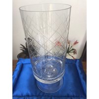 Diamant Geschnitten Vintage Vase Diamant Geschnitten Vintage Vase von MarangeVintage