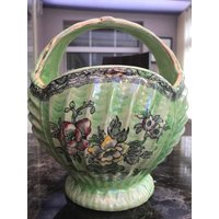 Vintage Astoria Royal Bradwell, Arthur Wood Lustre Basket, Schale von MarangeVintage