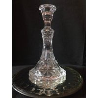 Vintage Kerzenständer, Kristallkerzenhalter, Kerzenhalter Vintage Kerzenständer, Kristallkerzenhalter, Kerzenhalter von MarangeVintage