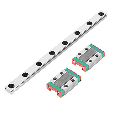 Lineare Führungsschiene, MGN9B 150 mm Lineare Führungsschiene 9 mm mit 2 Stück MGN9B Linearer Schienenblock von Maranon