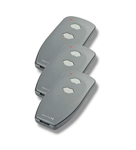 3 x Marantec Digital 382 Mini Handsender 433 MHz * Nachfolger Digital 302 * - Funksender Fernbedienung Garagentoröffner 122421 von Marantec