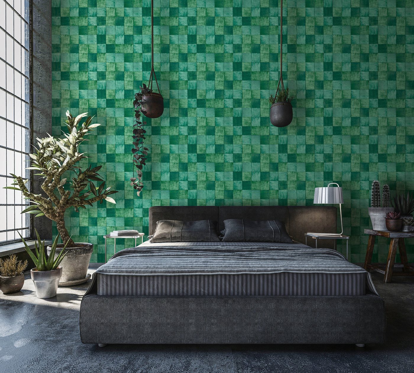 Marburg Fototapete Tile, glatt, matt, moderne Vliestapete für Wohnzimmer Schlafzimmer Küche von Marburg
