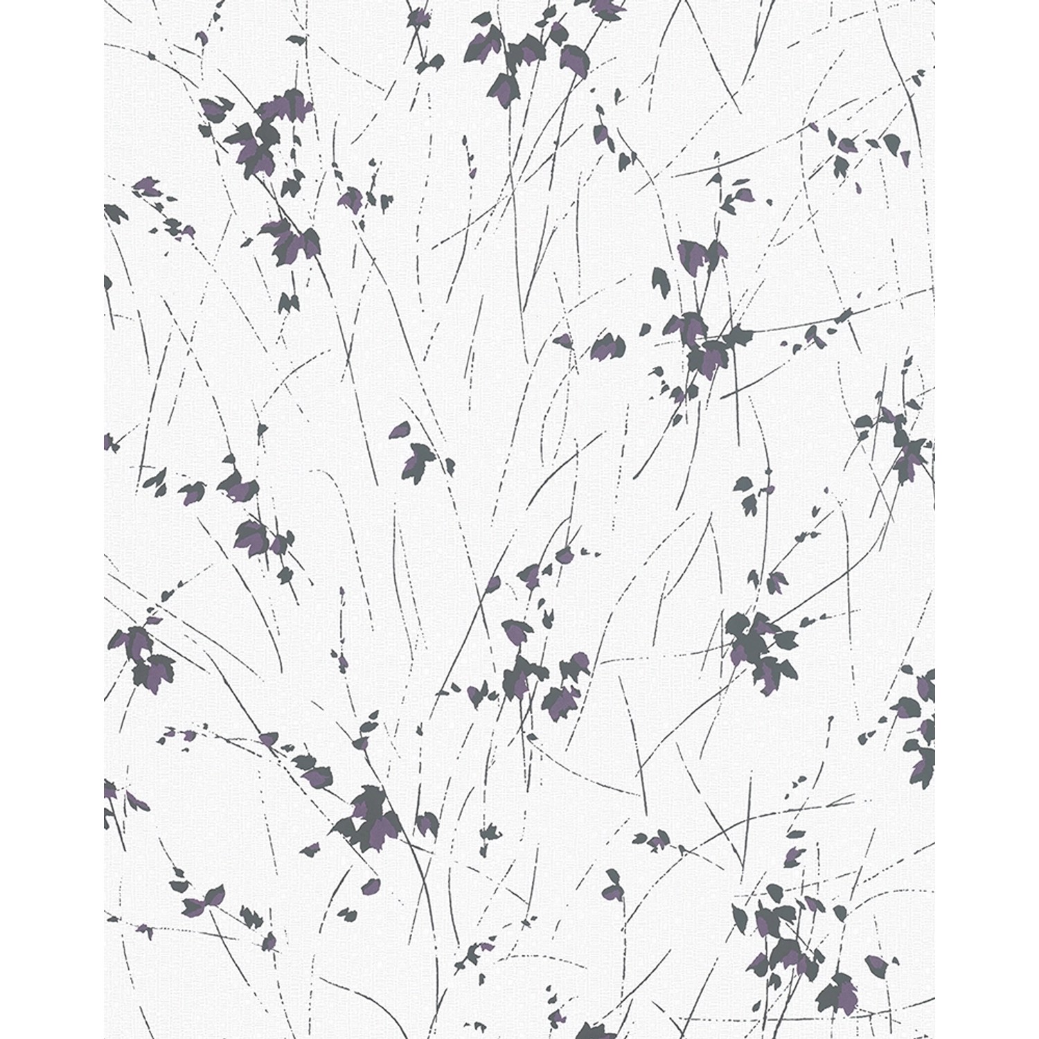 Marburg Vliestapete Floral Daphne Weiß-Lila 10,05 m x 0,53 m FSC® von Marburg