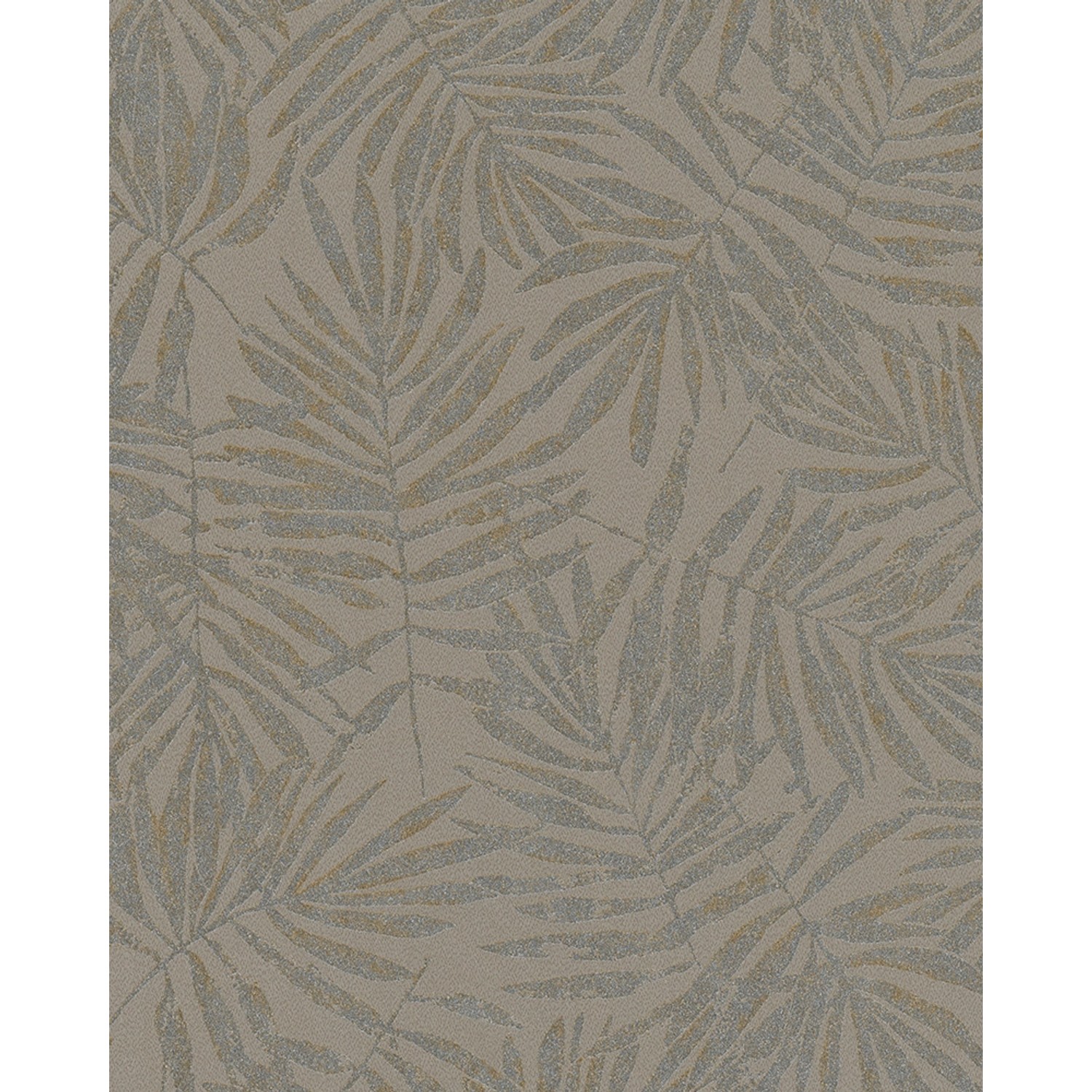 Marburg Vliestapete Floral Pflanze Braun-Silber 10,05 m x 0,53 m FSC® von Marburg