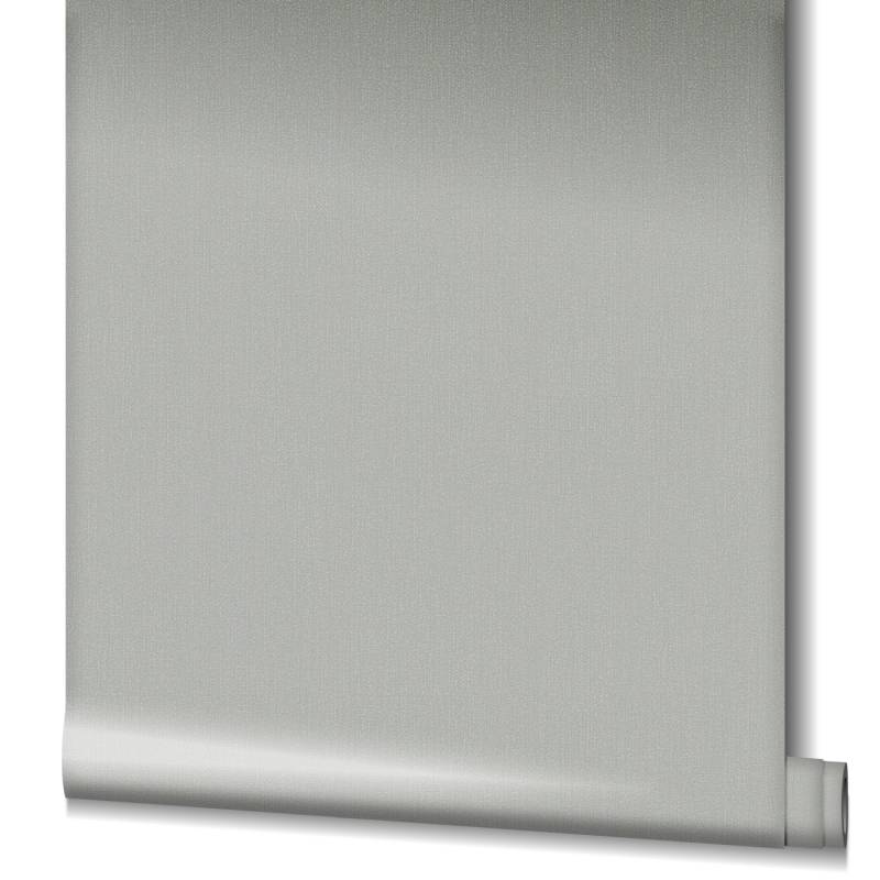 Marburg Vliestapete GZSZ Textiloptik Uni 10,05 m x 0,53 m Anthrazit FSC® von Marburg