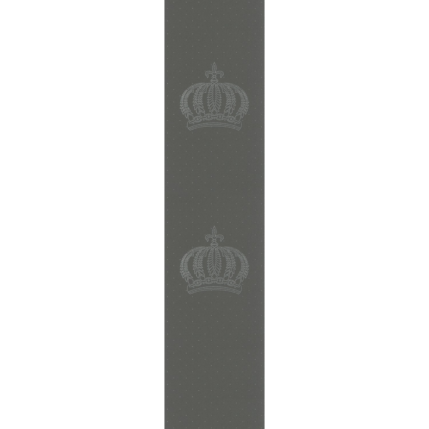 Marburg Vliestapete Ornamental Kronen Schwarz 3,3 m x 0,70 m FSC® von Marburg