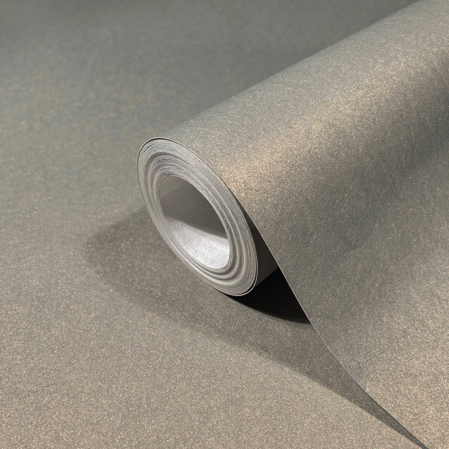 Marburg Vliestapete Uni Metalloptik Modern 10,05 m x 0,7 m Silber von Marburg