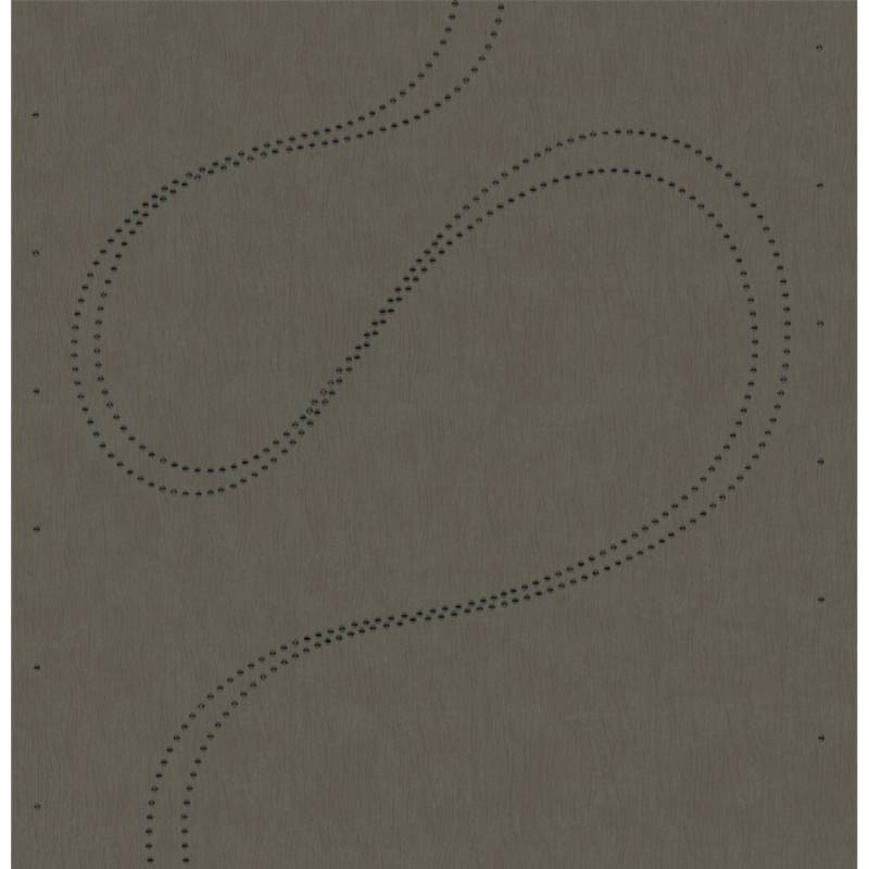 Marburg Vliestapete Welle Steinchen Braun 3,3 m x 0,70 m FSC® von Marburg