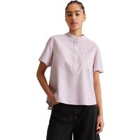 Marc OPolo DENIM Kurzarmbluse "aus gestreiftem Oxford" von Marc O'Polo DENIM