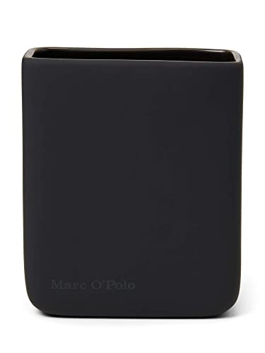 Marc O Polo Bad Accessoires The Edge Anthracite, Zahnputzbecher 9x4,5x10,5 cm von Marc O'Polo