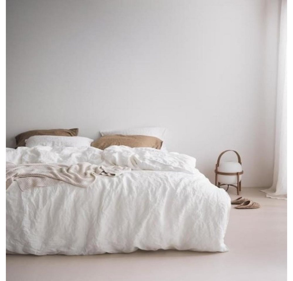 Marc O'Polo Bettwäsche Valka White 155 x 220 cm von Marc O'Polo