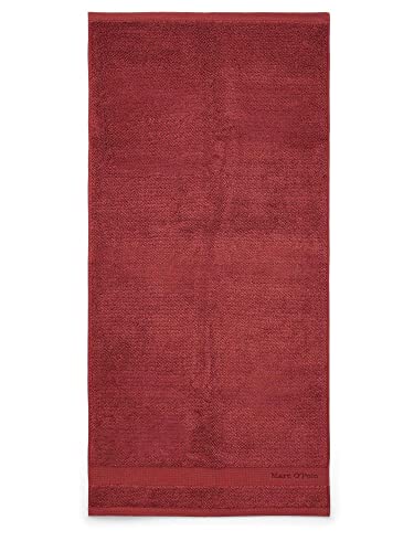 Marc O' Polo Handtuch Melange I Größe 50x100 I Farbe Deep Rose/Warm Red Rot von Marc O'Polo