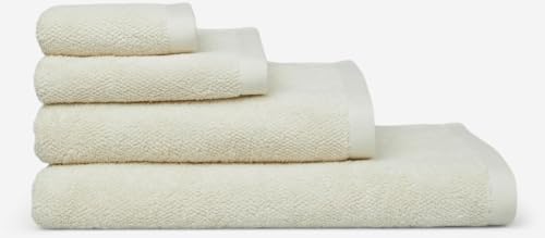 Marc O' Polo Handtuch Timeless Uni Towel Farbe Oatmeal Größe 50x100 von Marc O'Polo
