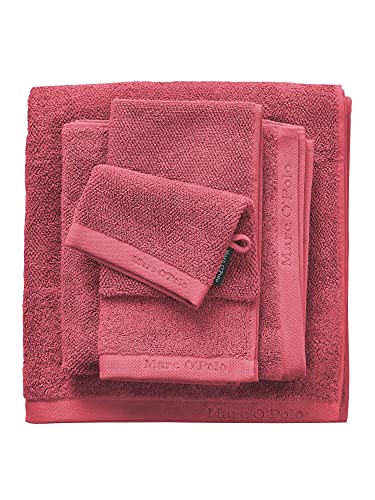 Marc O'Polo Timeless Uni Duschtuch, Frottee, Baumwolle, gewebt (600 g/m²), Deep Rose, 70 x 140 cm von Marc O'Polo