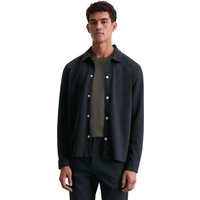 Marc OPolo Hemdjacke ohne Kapuze Sweat-Overshirt regular fit aus Bio-Baumwoll-Mix von Marc O'Polo