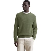 Marc OPolo Rundhalspullover Zweifarbiger Bi-Colour-Strick von Marc O'Polo