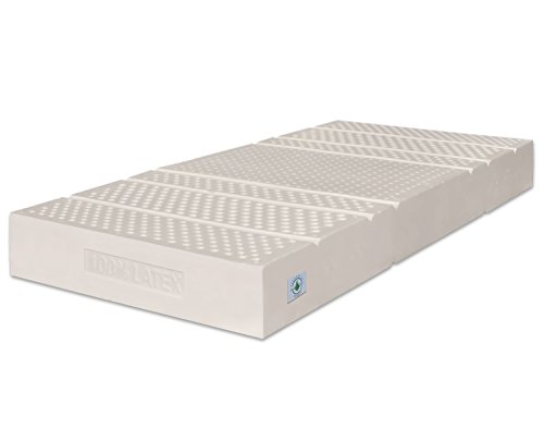 Marcapiuma - Einzelmatratze Sevenlife 20 Latexmatratze 90x210 cm Höhe 20 cm H2 Mittel Orthopädische Ergonomische Latex Matratze waschbar Gegen Milbe Silver Bezug EuroLatex Made in Italy Marcapiuma - Einzelmatratze Sevenlife 20 Latexmatratze 90x210 cm Höhe 20 cm H2 Mittel Orthopädische Ergonomische Latex Matratze waschbar Gegen Milbe Silver Bezug EuroLatex Made in Italy von Marcapiuma
