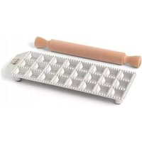 Ravioliformer Marcato Quadratischer Ausstecher 24 Stk. + Rolle von Marcato
