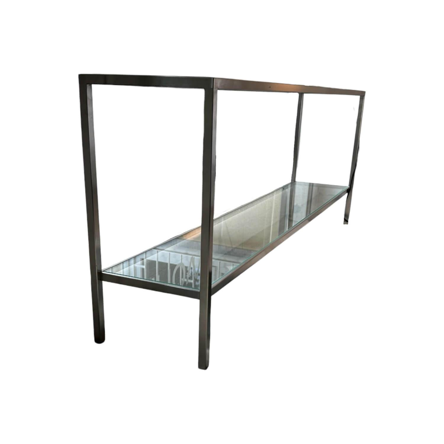 Konsole Nobless Platte Oben Keramik Equinox Grey Natural Grau Unten Floatglas Kl... Konsole Nobless Platte Oben Keramik Equinox Grey Natural Grau Unten Floatglas Kl... von Marcel Design