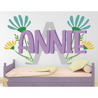 Blumen Wandtattoo - Papierblumen 3D Süße Kinderzimmer Sonnenblume von MarcelloSellingWorld