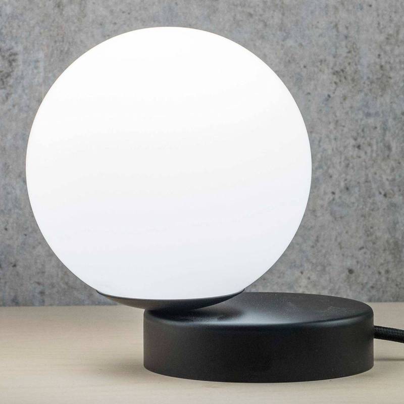 Tischleuchte Lumi rund schwarz Tischleuchte Lumi rund schwarz von Marchetti