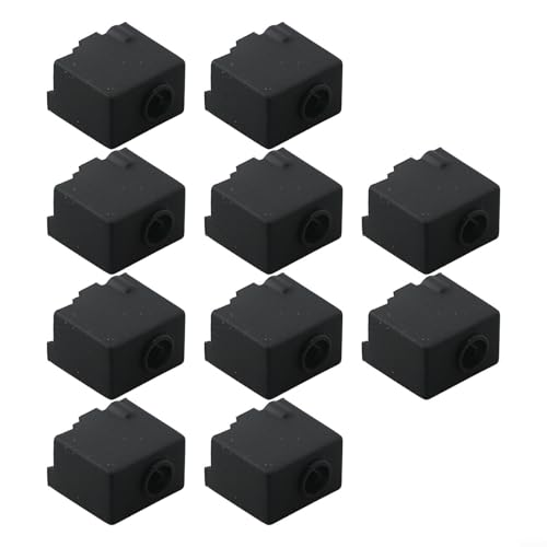 10 Stück Silikon-Heizblock-Isolierhülsen für Anycubic für Kobra 2 Safe and Solution von Marchfunny