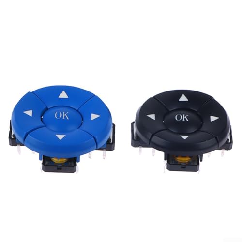 5-Wege-Schaltlösung für A14-Kappe, intuitive Pfeil-OK-Taste für einfache Bedienung (blau) von Marchfunny