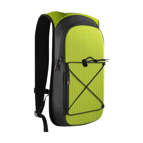 7L Isolierter Trinkrucksack mit Wasserblase und komfortablem Design für Wanderer (Grün) von Marchfunny