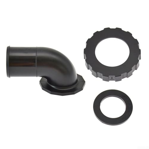 Airway Schlauch Tauchen Winkelverbinder mit Gummi Unterlegscheibe und Mutter Set für K Ventil Airway Schlauch Tauchen Winkelverbinder mit Gummi Unterlegscheibe und Mutter Set für K Ventil von Marchfunny